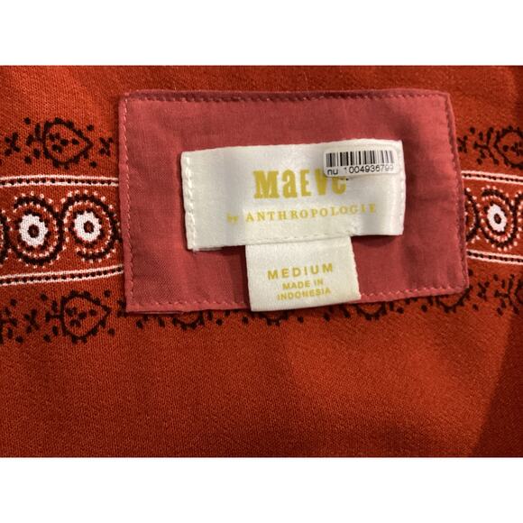 Maeve by Anthropologie Nora Surplice Blouse Size M - Picture 8 of 8